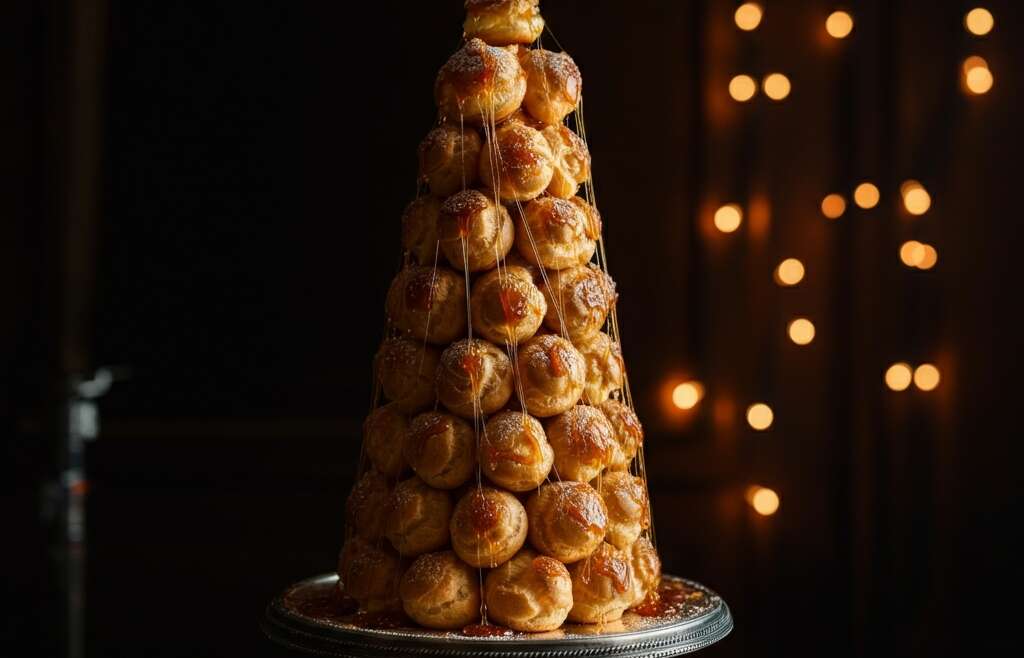 Vegan Croquembouche Tower