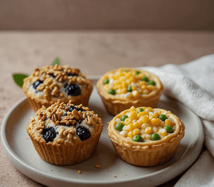 Breakfast Muffin + Savoury Pie for Kids